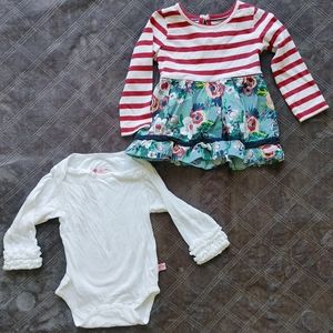 2 Ruffle Butts Pieces